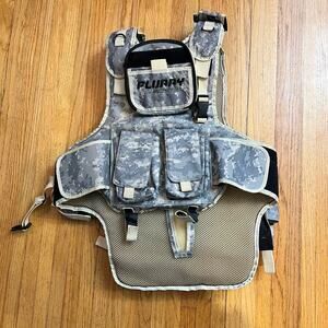 Flurry Industries Camo Woodland Tactical Ultraback Emissary Vest